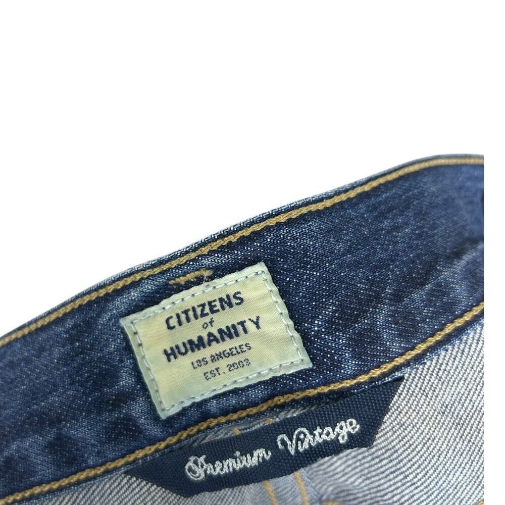 Citizens of Humanity Bailey Loose Fit Denim Bermuda Shorts 24 - Picture 6 of 9